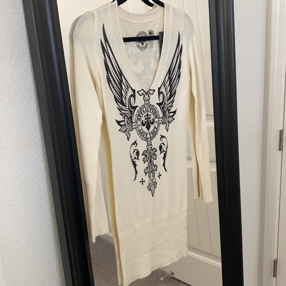 Affliction sweater dress
